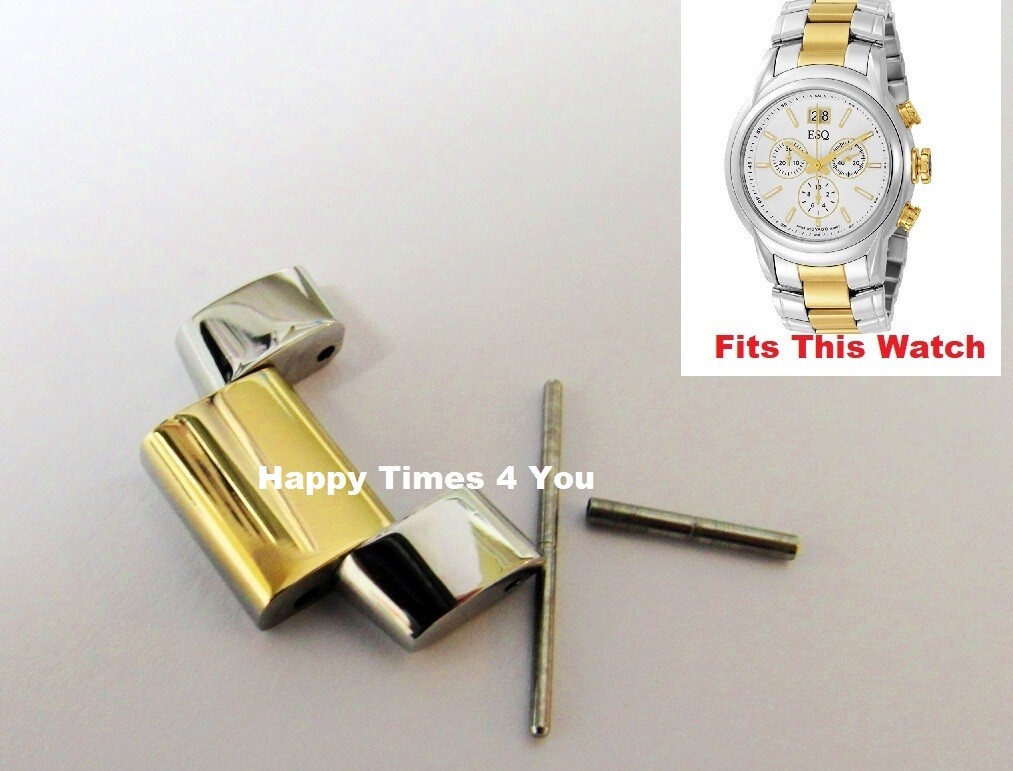 ESQ By Movado Quest Chronograph Men’s Two Tone Watch Link