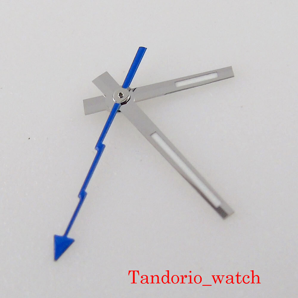 Stainless Steel Luminous Watch Hand Set Spare For NH35 MIYOTA 8215 ETA 2824 2836