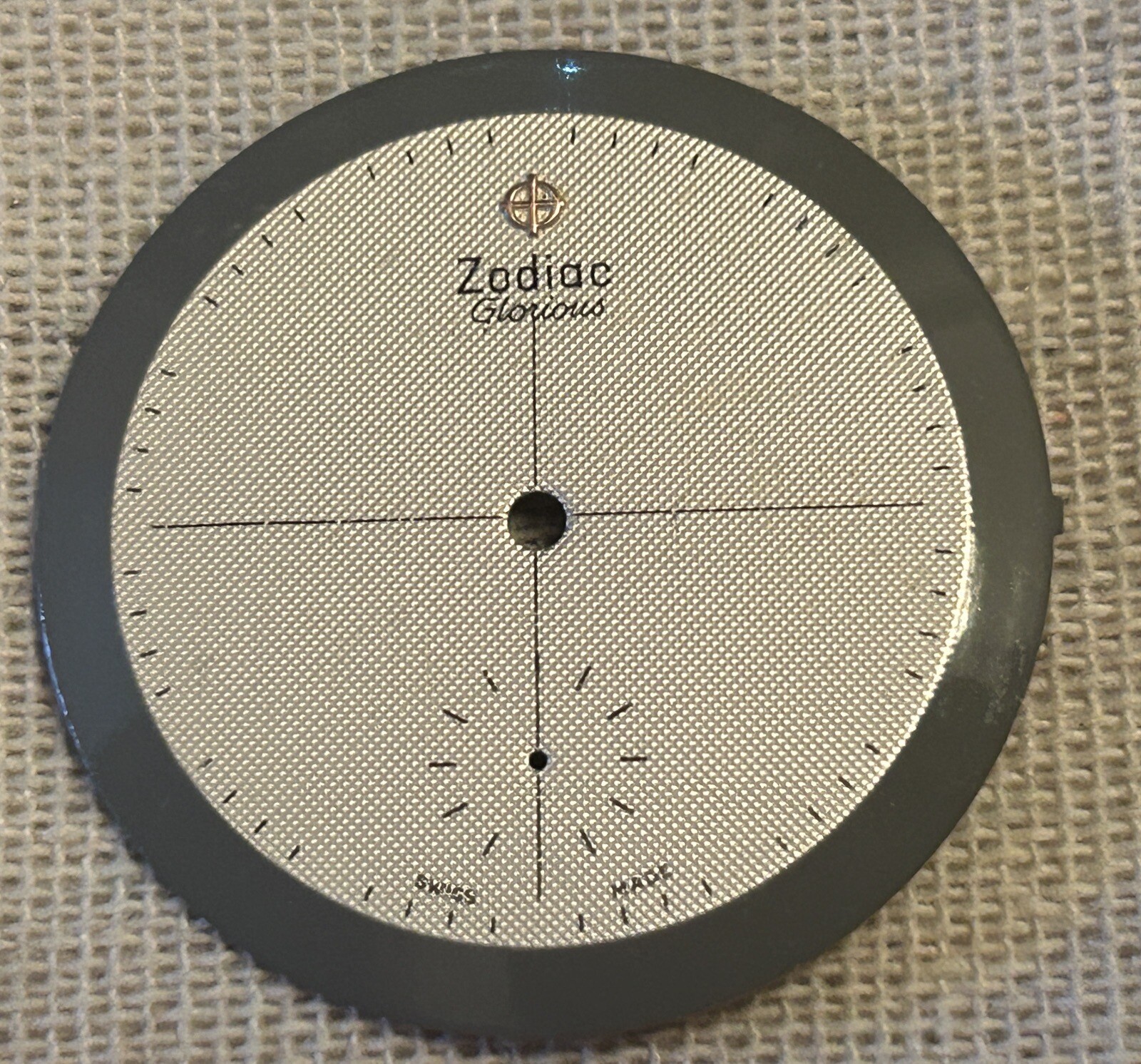 Vintage Zodiac Glorious Watch Dial