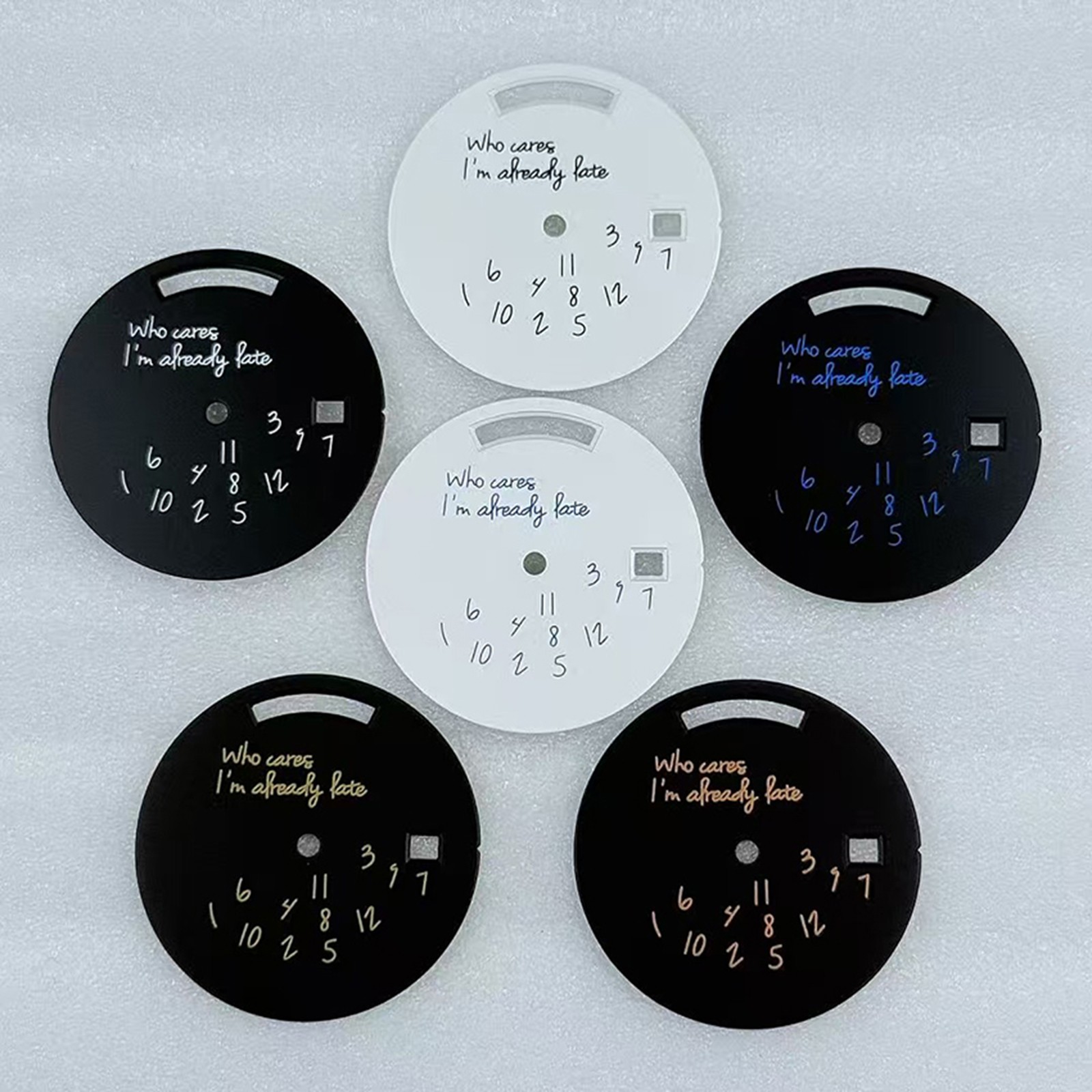 Watch Dial with English Numerals Modified Dial 30mm/31mm for 8285 Movement