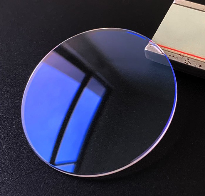 1.2/1.5/2.0/2.5mm Thick Blue AR Coated Sapphire Watch Glass Crystal 21-40mm