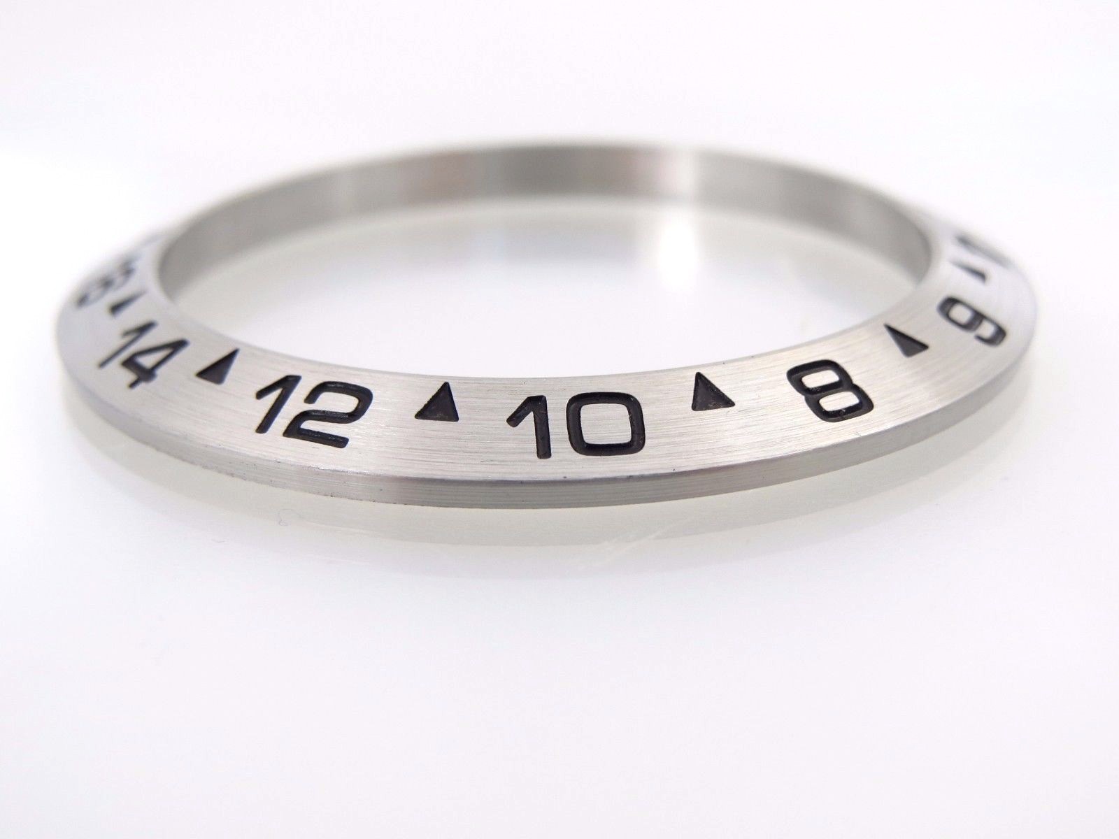 New 39mm Stainless Steel Bezel Insert For Rolex Explorer II Watch