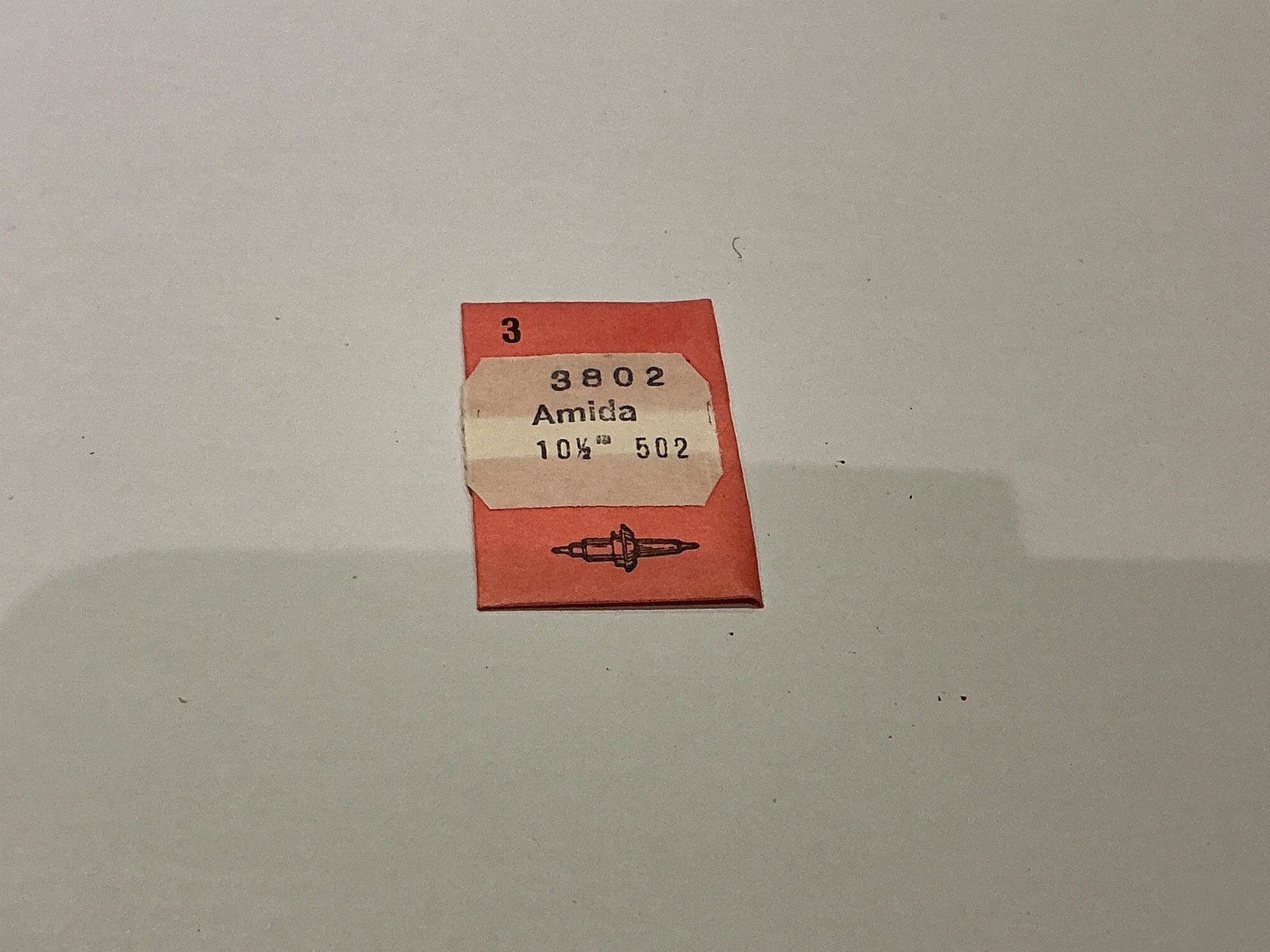 NOS watchmakers Amida 10 1/2” 502 balance staffs Swiss made DCN X 3 staffs
