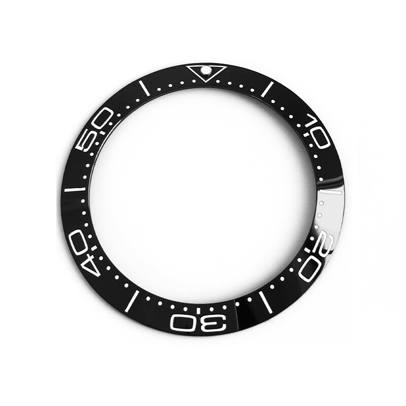 Watch part Beveled Ceramics Bezel for OMEGA Omega Seamaster