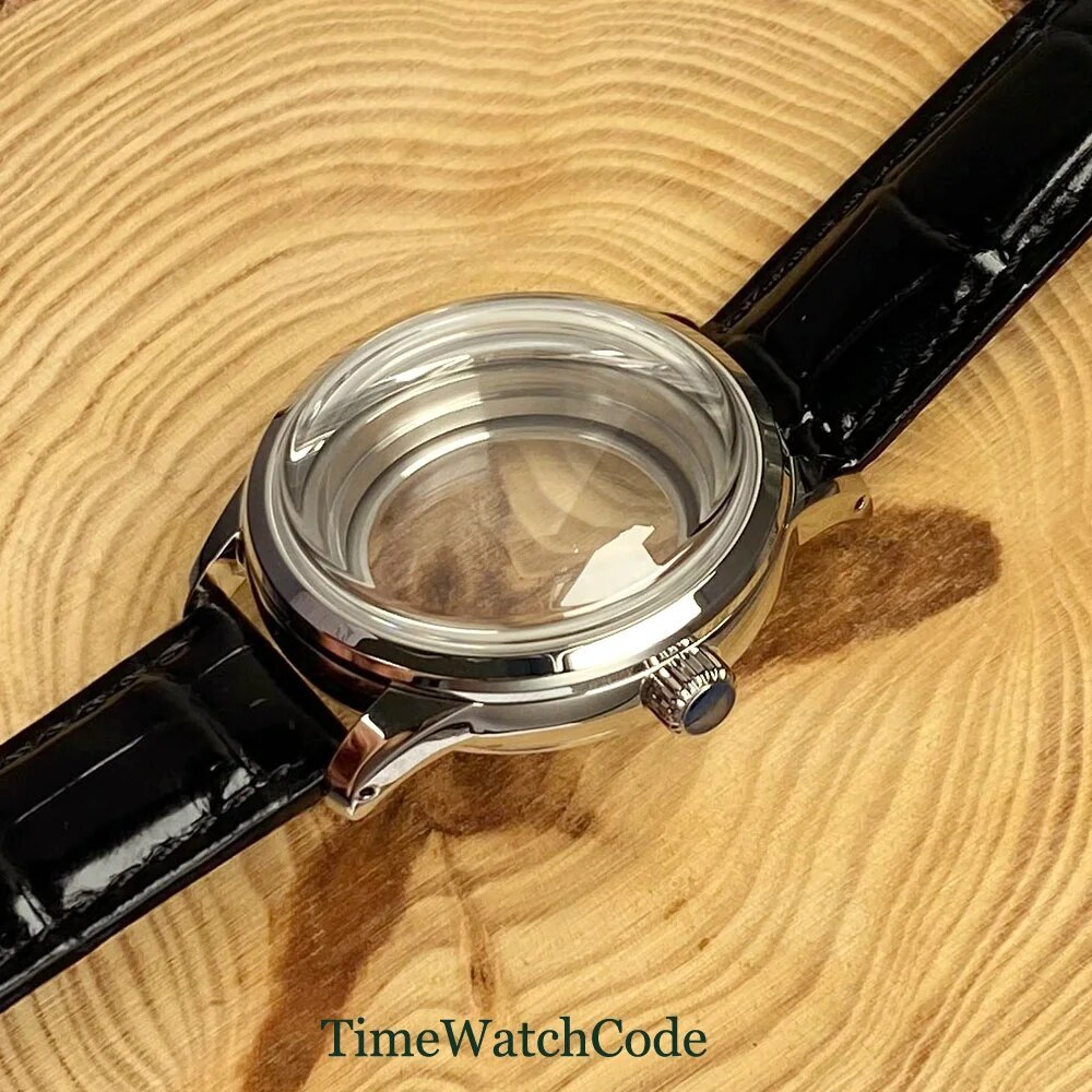 316L Watch Case for NH35 NH38 ETA2824 PT5000 10ATM Domed Sapphire Crystal 40mm