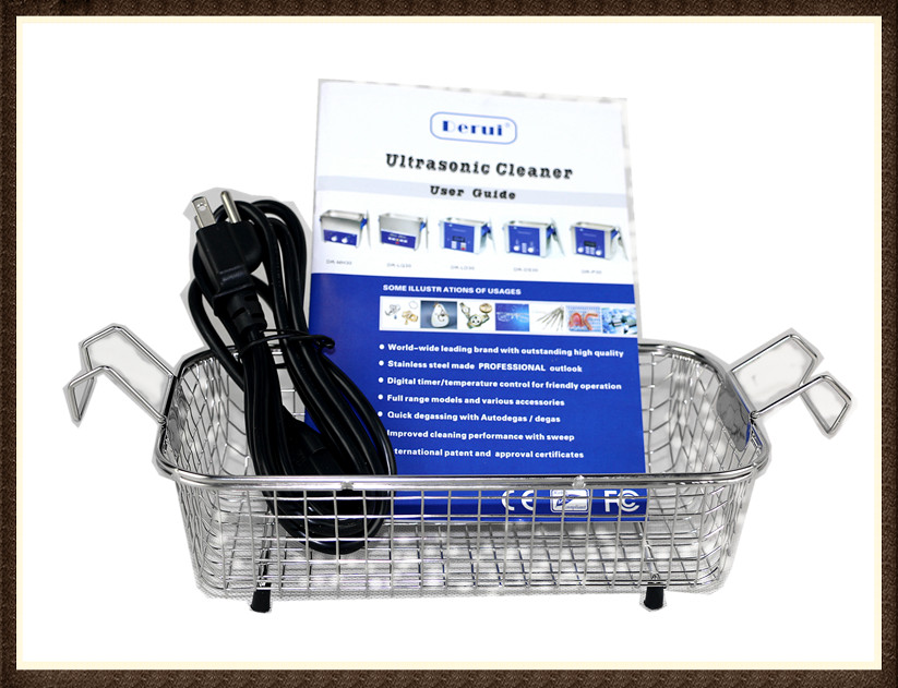 3L Timer Heated Jewelry Printer Head Tableware Ultrasonic Cleaner 120W DR-MH30