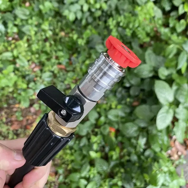 High Pressure Washer Ball Valve Kit M22 1/4″ Quick Connector
