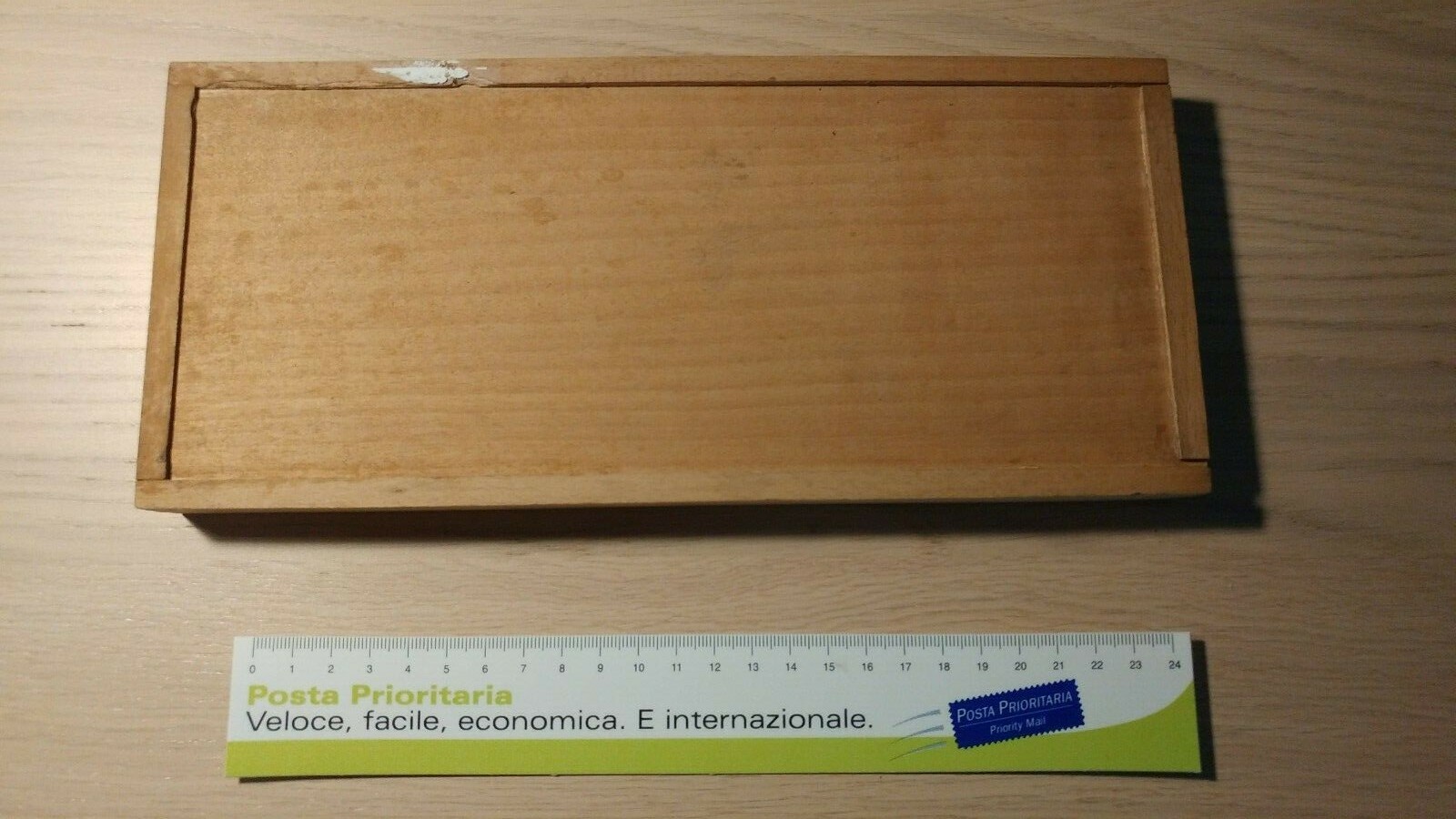 Vintage Wooden Compartment Tray, for Watchmaking, with Various Components
