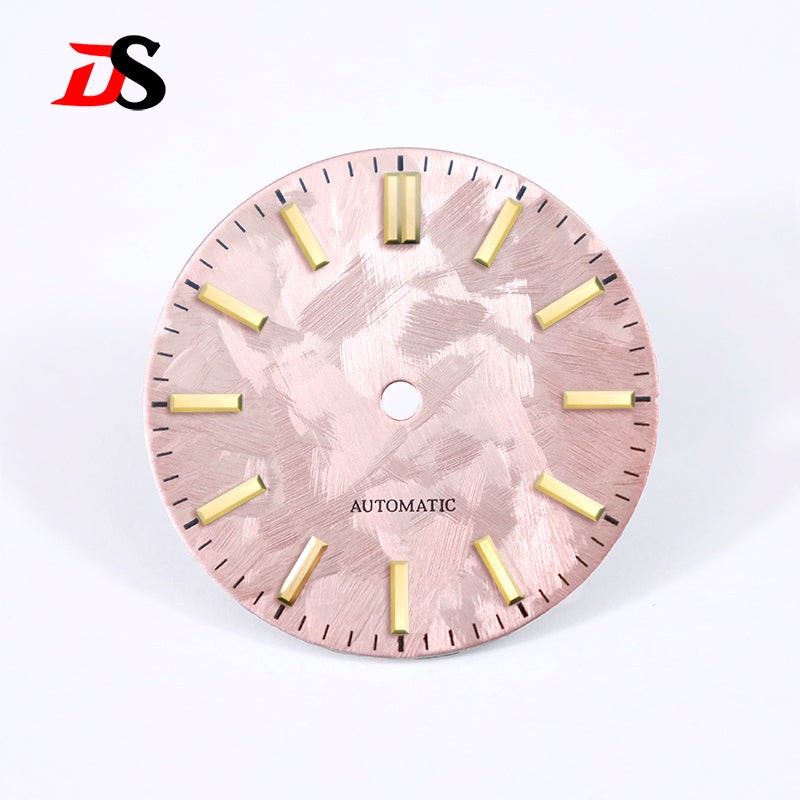 DS Shunbun New Green No Date Dial No Lume 28.5MM NH38 GS MOD S Logo SKX007 4R36