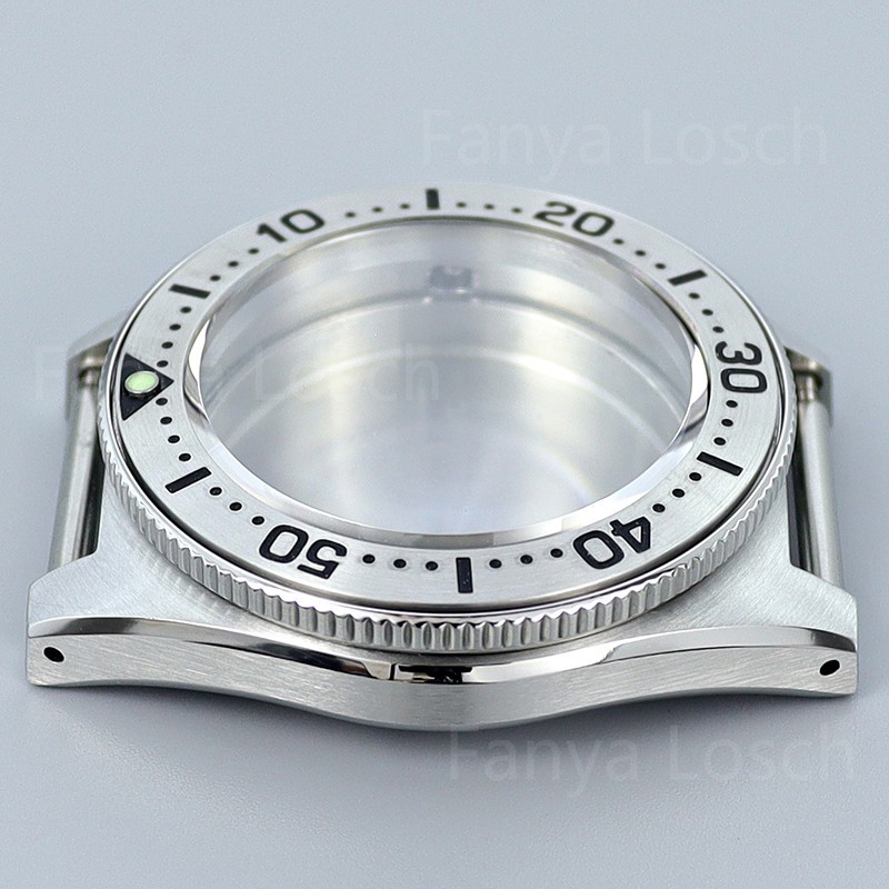 NH35 Watch Case 40.5mm Modify Seiko 62MAS Mod Sapphire 316L Steel For NH34 36 38