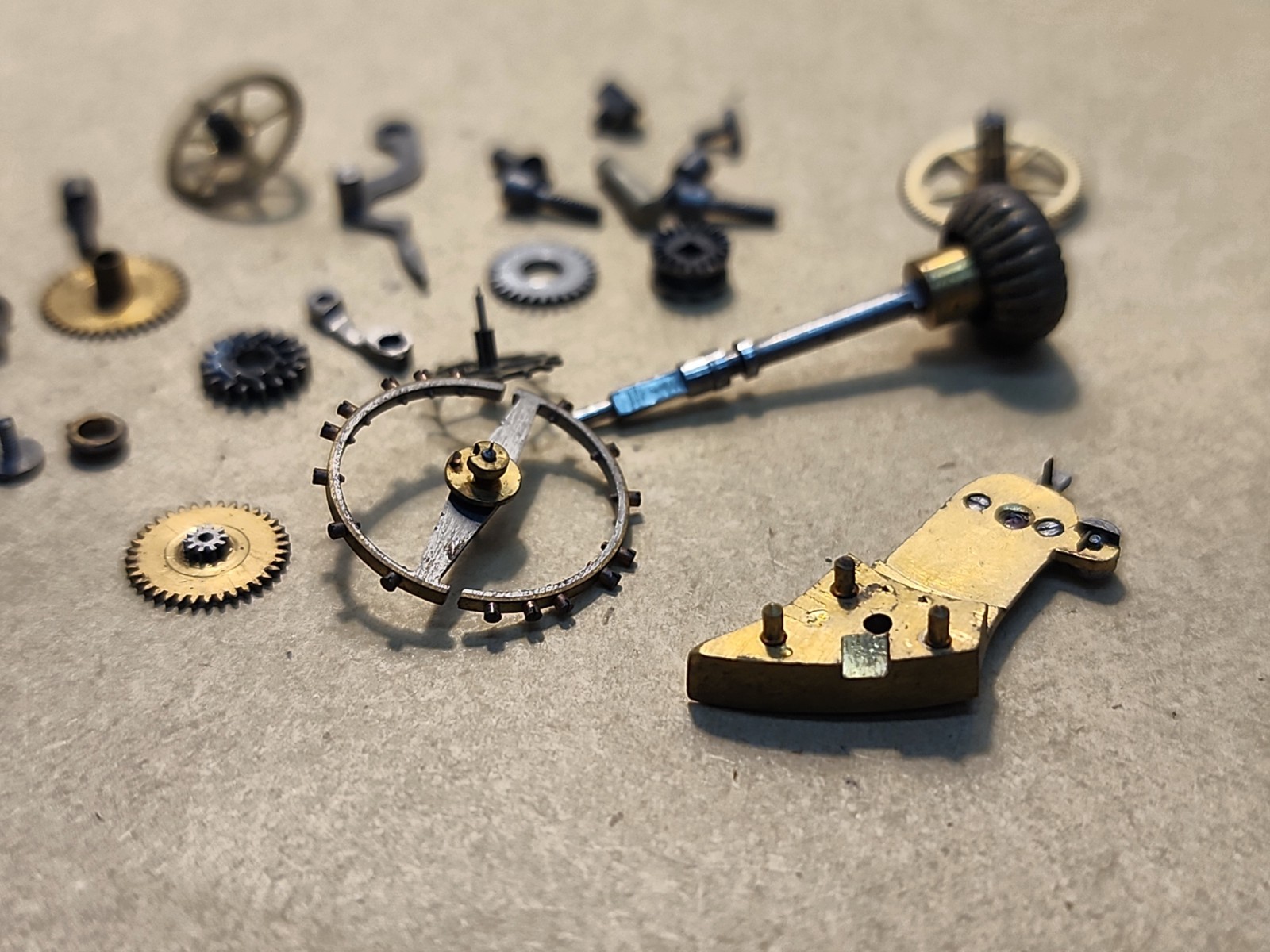 Lot Of Mixed Pocket Watch/Wristwatch Loose Parts