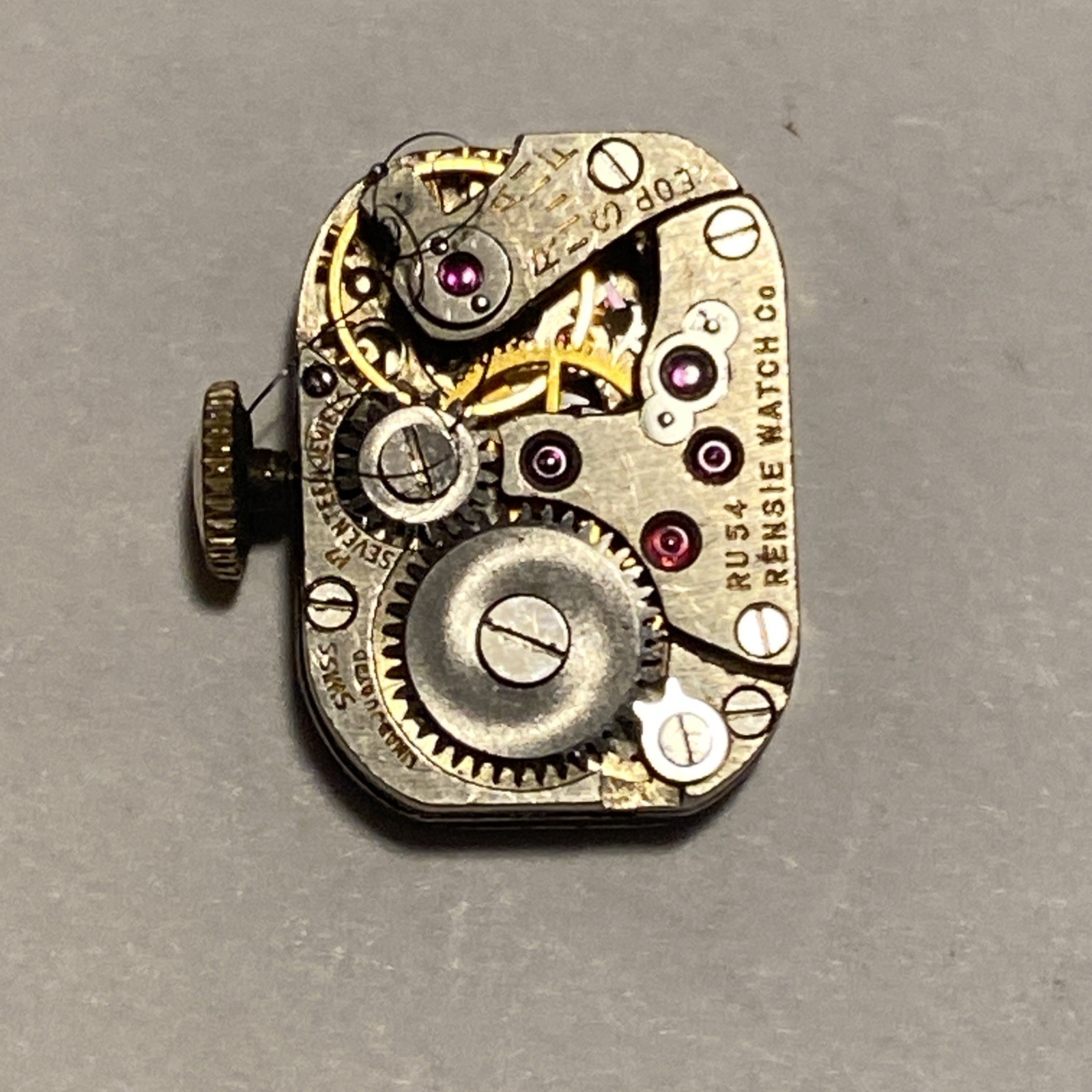 Rensie RU54 Movement 17 Jewel Parts/Repair Peseux P140