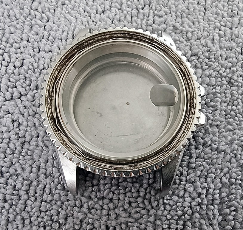 ORIGINAL BULOVA 1D16M STAINLESS STEEL CASE SIZE 39 MM SWISS MADE AS-IS FOR PARTS