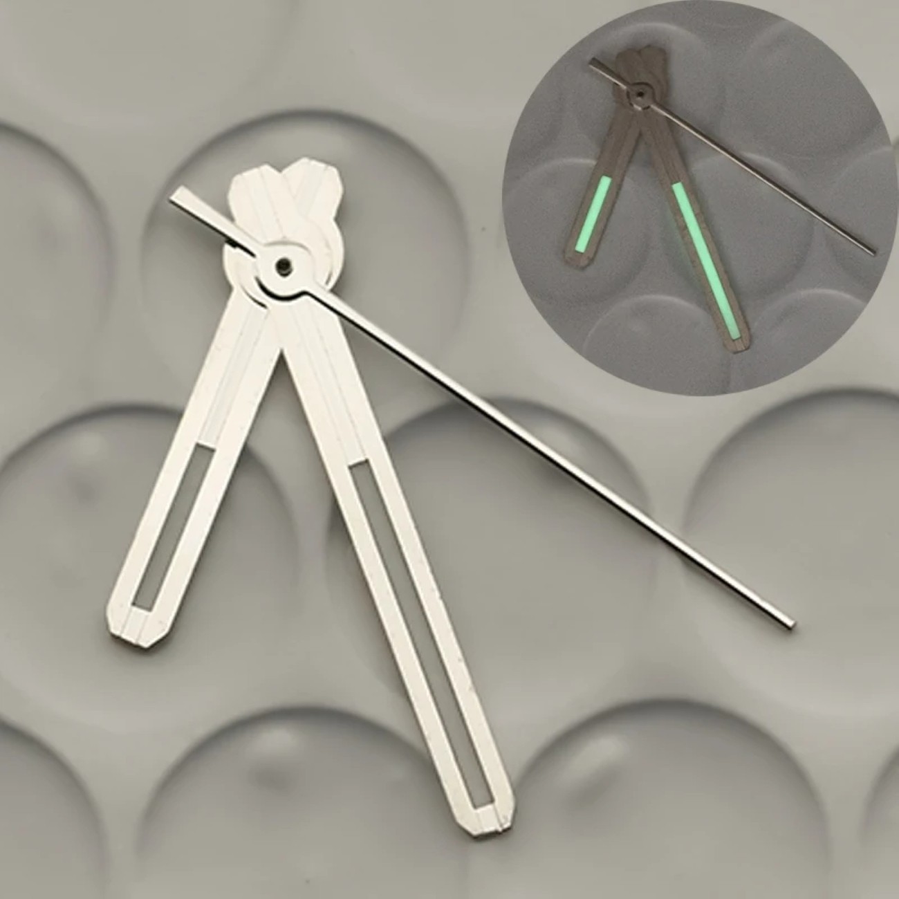 C3 Green Luminous Watch Hands for NH35 NH36 4R35 4R36 7S26 Movement