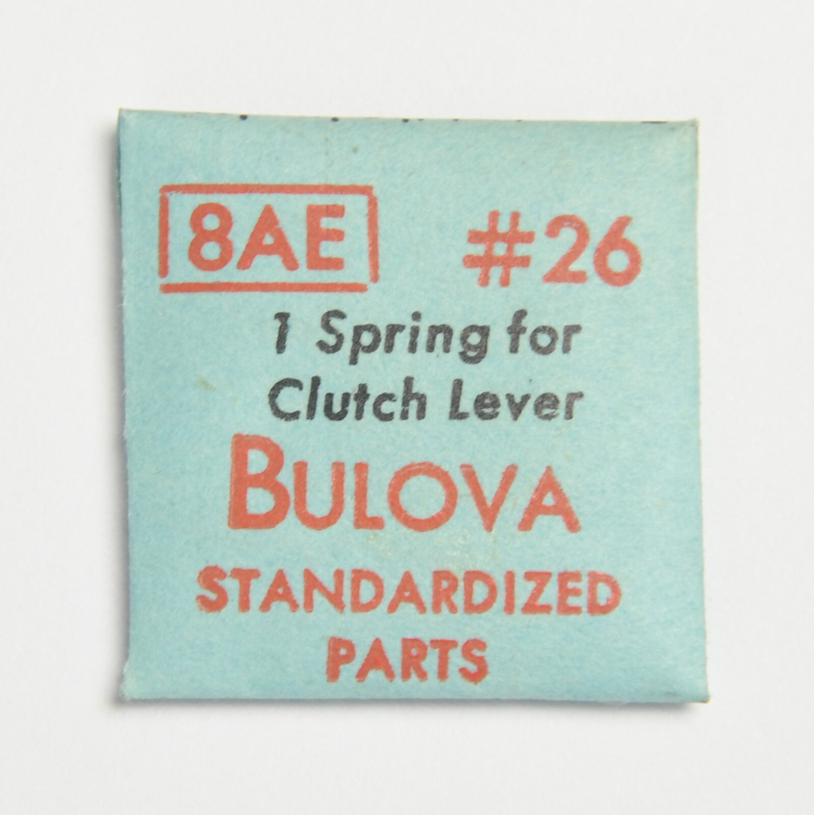 Bulova Cal 8AE Part #26 Spring for Clutch Lever NOS Watch Part