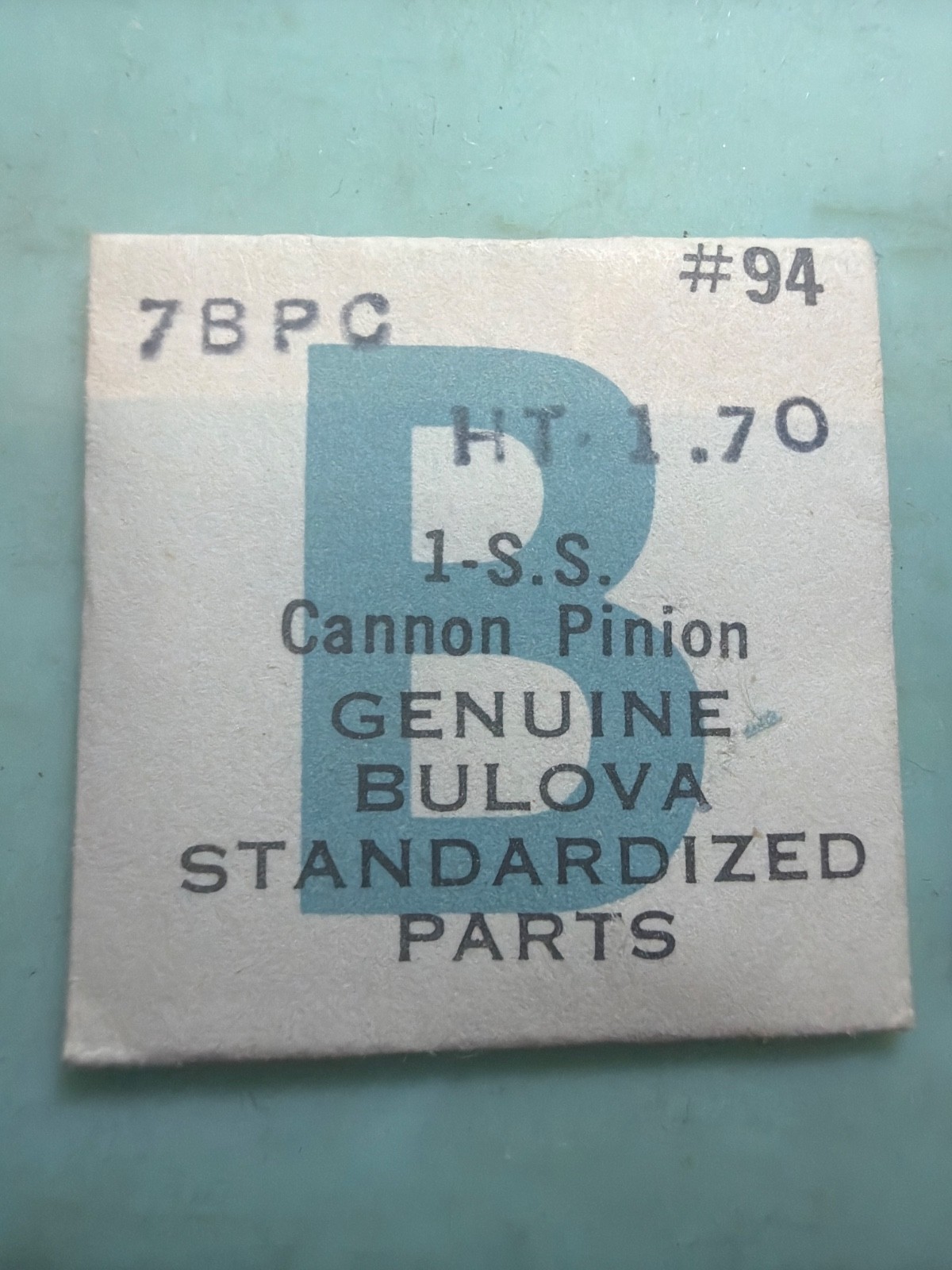 Bulova #94 – Cannon Pinion – NOS – Various Calibers