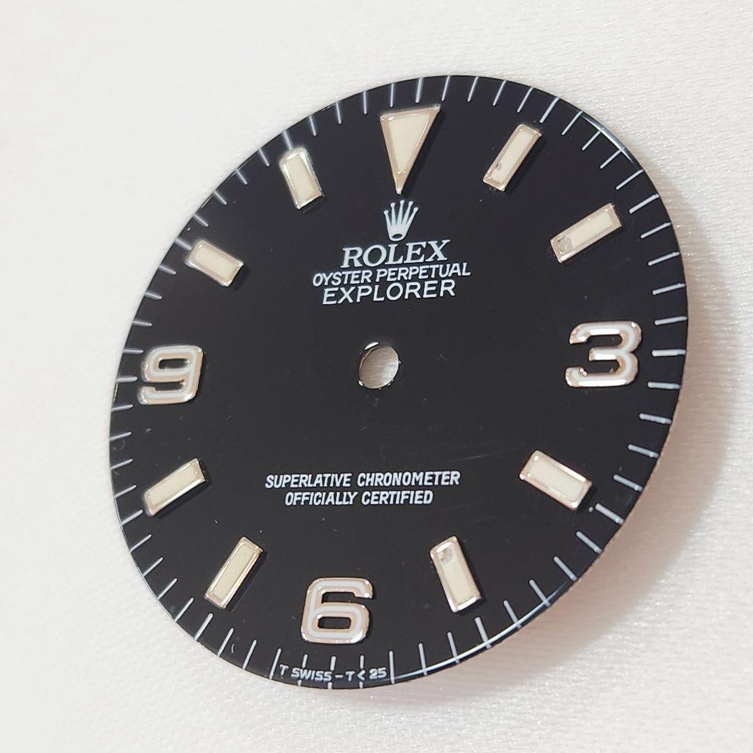 Rolex Explorer I 14270 Early Tritium Dial Patina Genuine Vintage Watch Part