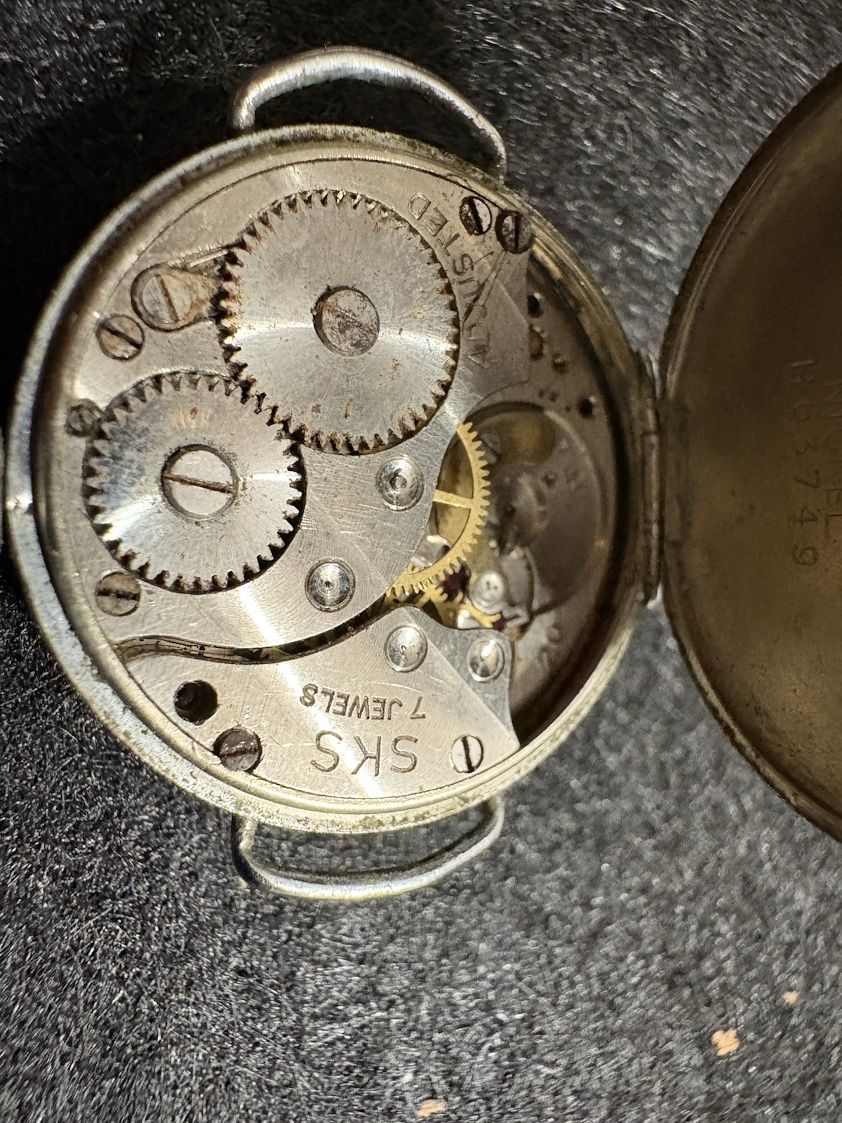 Museum Rare Antique 1924 First SEIKO Wristwatch SKS 7J Adjusted Movt Vintage