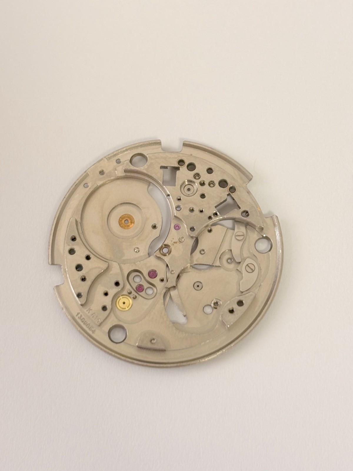 Jaeger LeCoultre Cal K 815 Memovox Alarm Movement Part Balance Fork Barrel Wheel