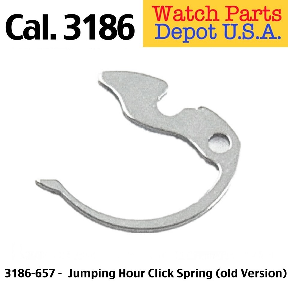 Rolex Caliber 3186-657 – Jumping Hour Click Spring (old Version) Swiss Made