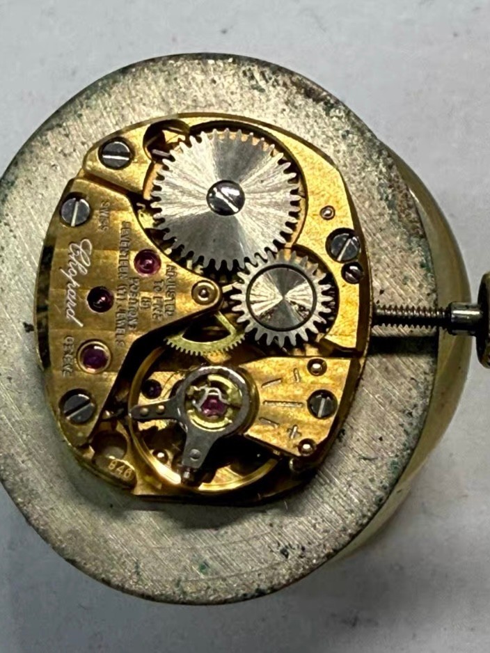 Chopard Original Cal 846 Movement Matching Dial Hands Crown Working