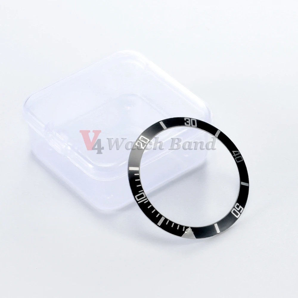 37mm Aluminium Ceramic Watch Bezel Insert Ring for Rolex Watch Case Alloy Insert