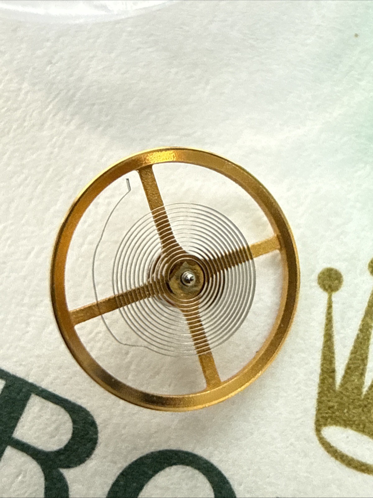 100% GENUINE Authentic Rolex 2030 2035 4432 Balance Wheel Complete New Open Pack