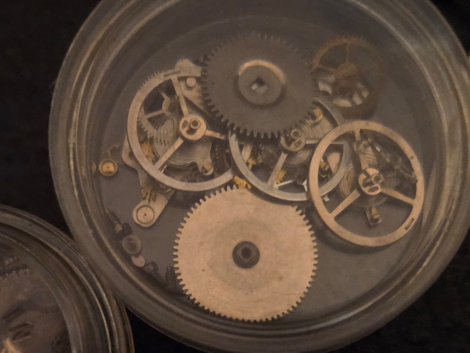 Ebosa 65 Swiss vintage. Movements & plates, parts, balance wheels. Read.