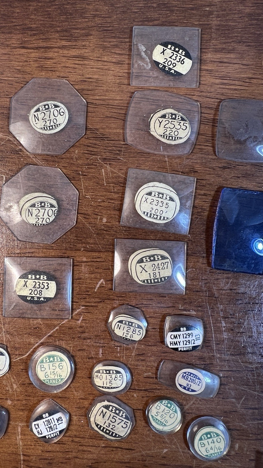 Watchmaker Repair Lot 26 Crystals 6 Cases NOS Glass BB WC Hamilton Seiko 4 Bands