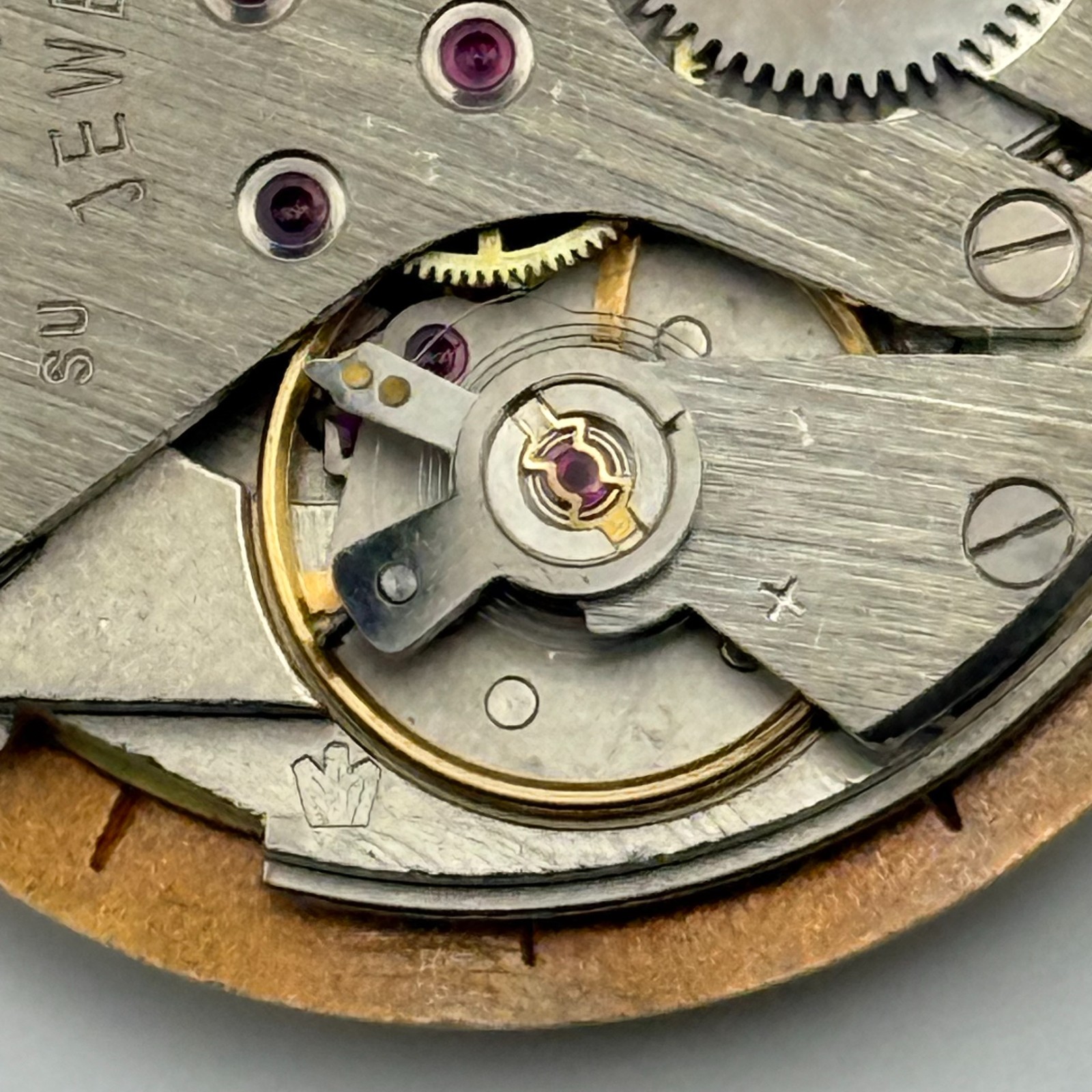 Poljot 2614.2H Watch Movement Sekonda Soviet 17 Jewels Parts Repair 26.4mm