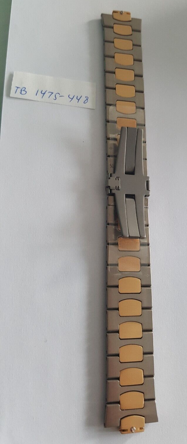 Omega Titanium-18KT Yellow Gold Plated Bracelet Number TB1475-448