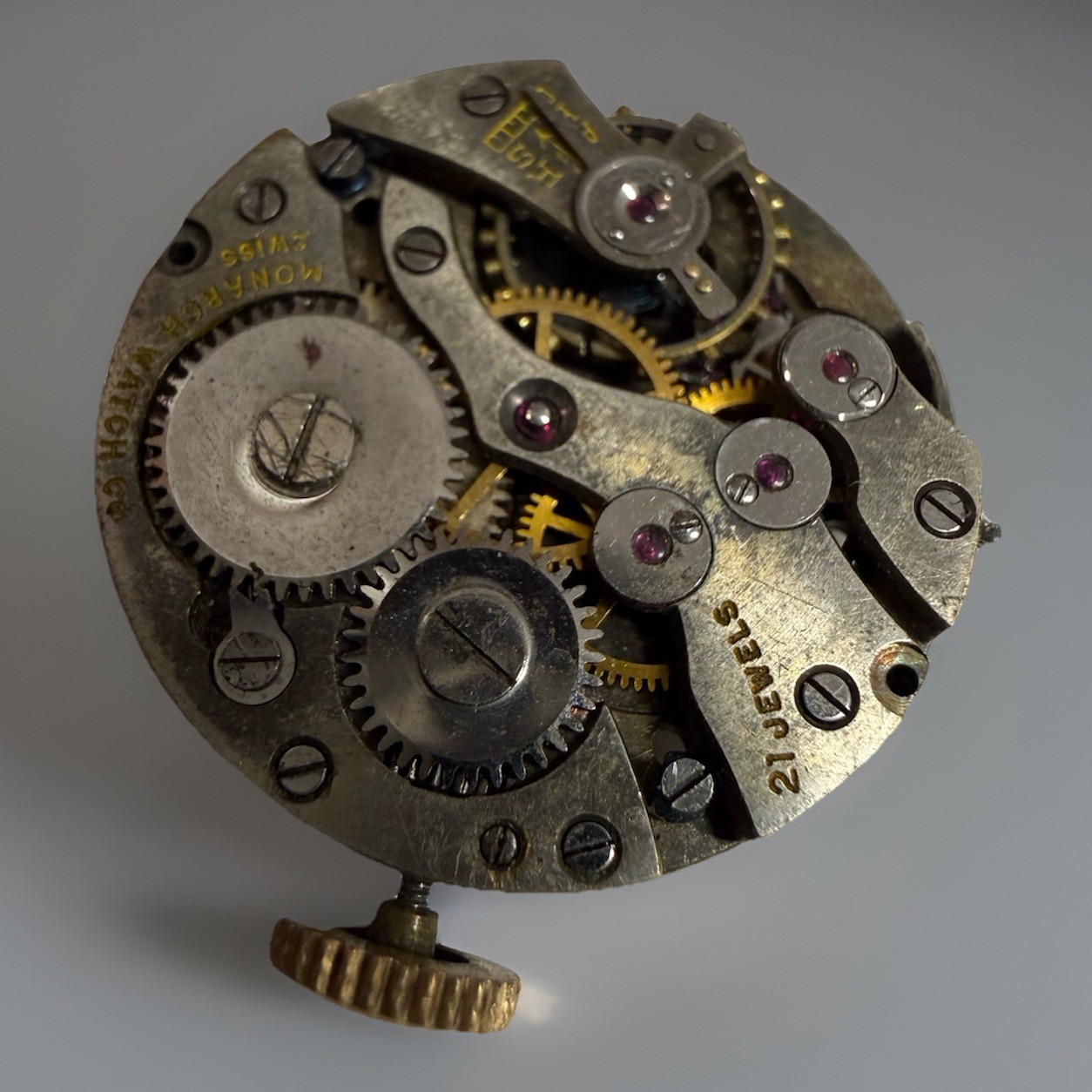 🔥⚙️ Monarch Watch Co 21 Jewel Swiss Movement KF180 – Project