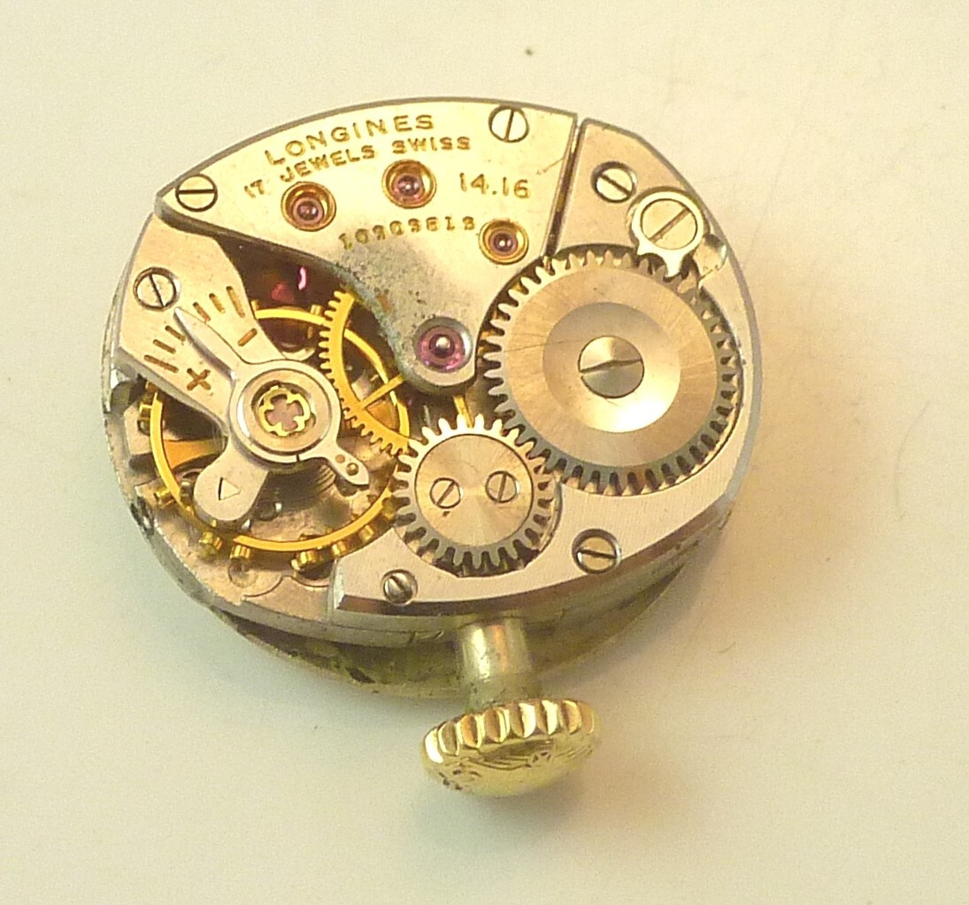 Longines 14.16 Wristwatch Movement – Parts / Repair