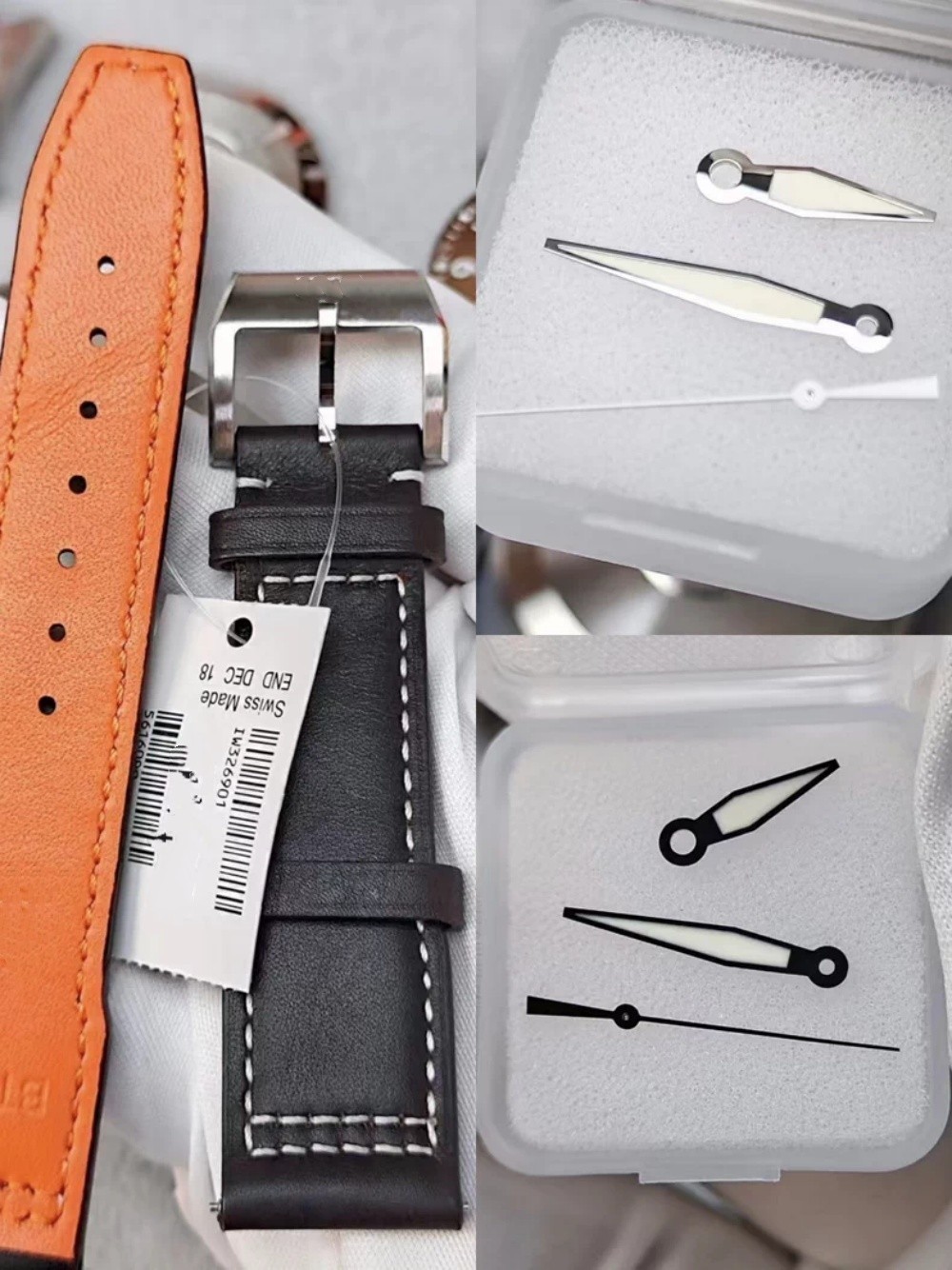 40mm Stainless Watch case kit For 2824 Movement After-sales Accessories DIY