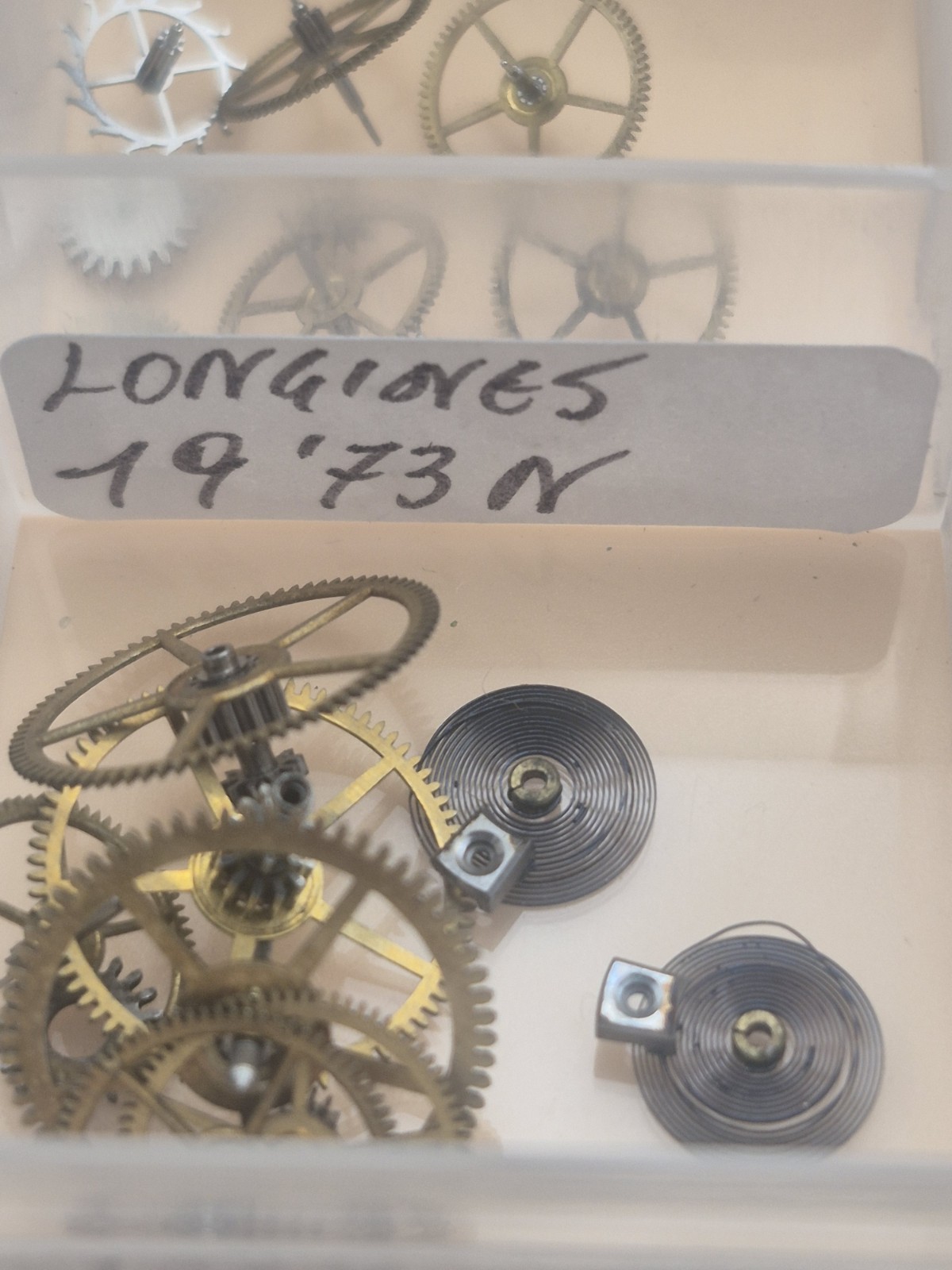 Longines 19.73 N Spare Parts Vintage Longines Movement 19.73n