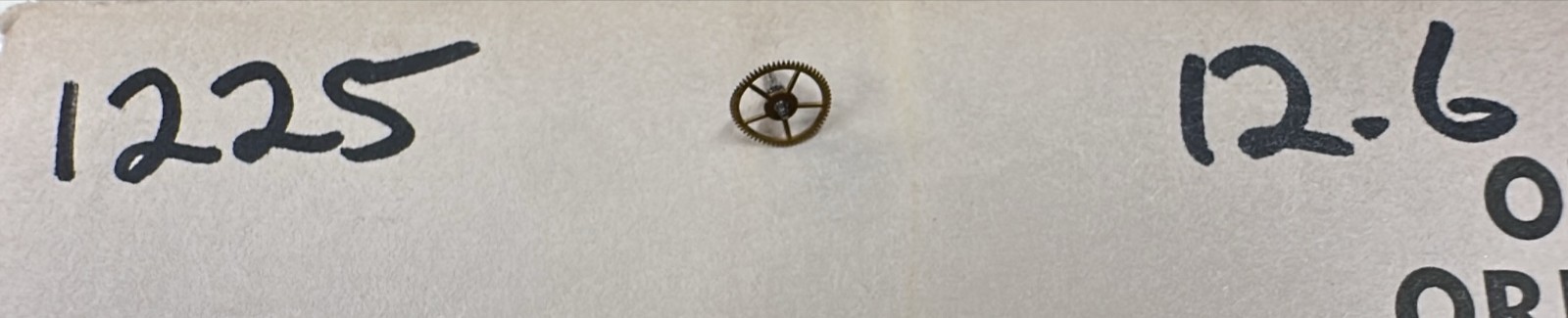 Vintage ORIGINAL OMEGA Center Wheel and Pinion #1225 Many Calibers Available!