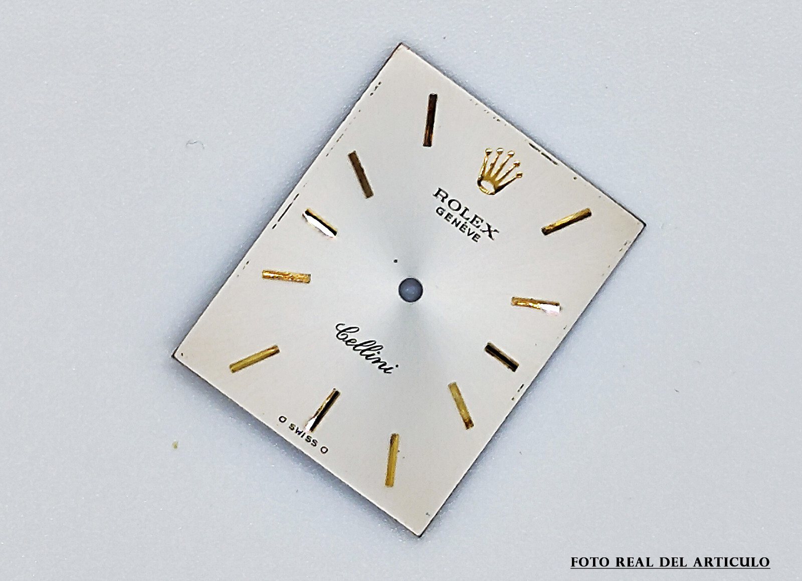 Original Replacement Dial / Sphere + Rolex Cellini Handles 3999 21X27mm, Approx