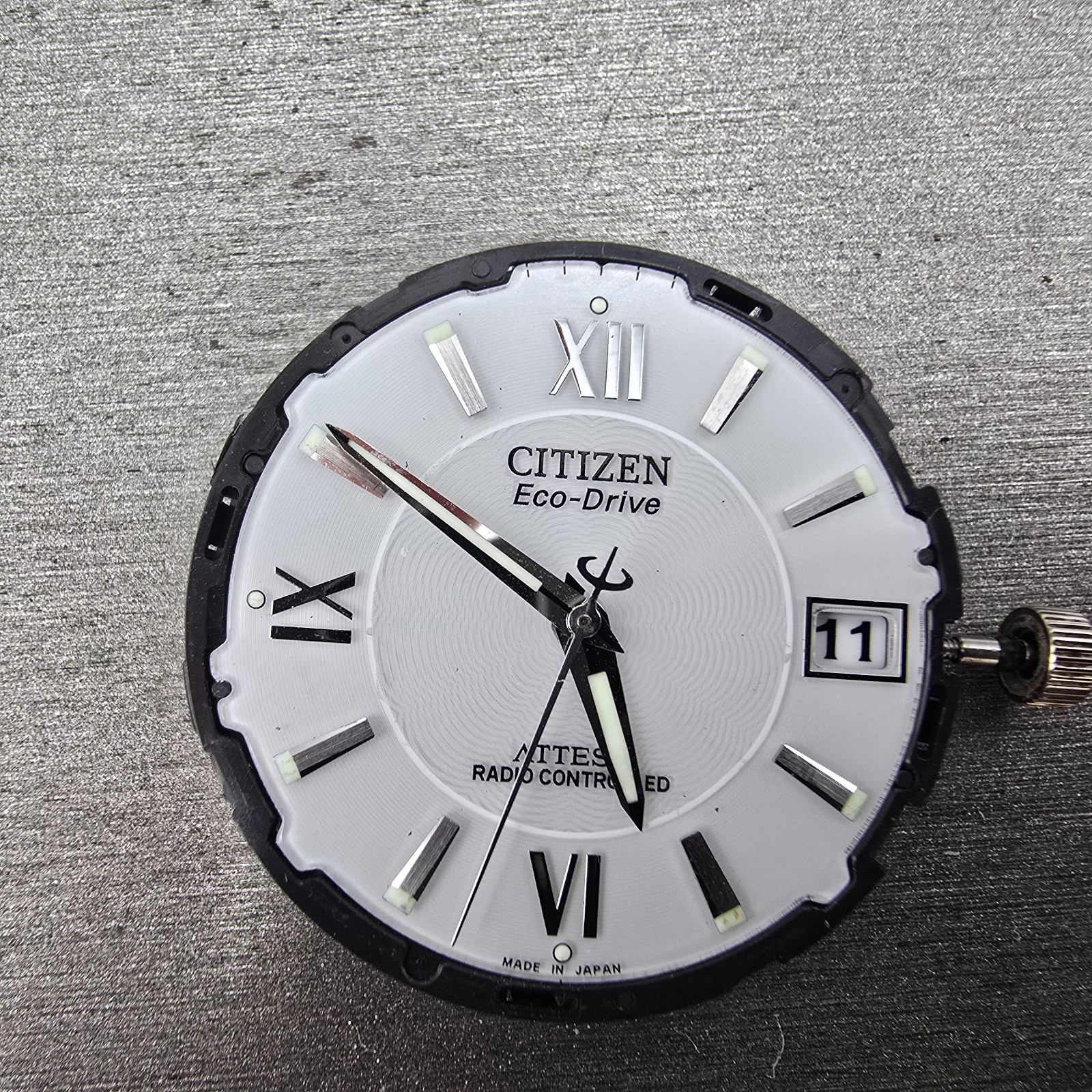 Citizen H110 Movement Eco-Drive Attesa Solar Atomic Date Japan