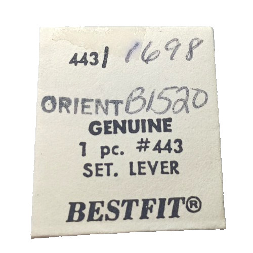 Orient B1520 Set Lever watch part #443/1698