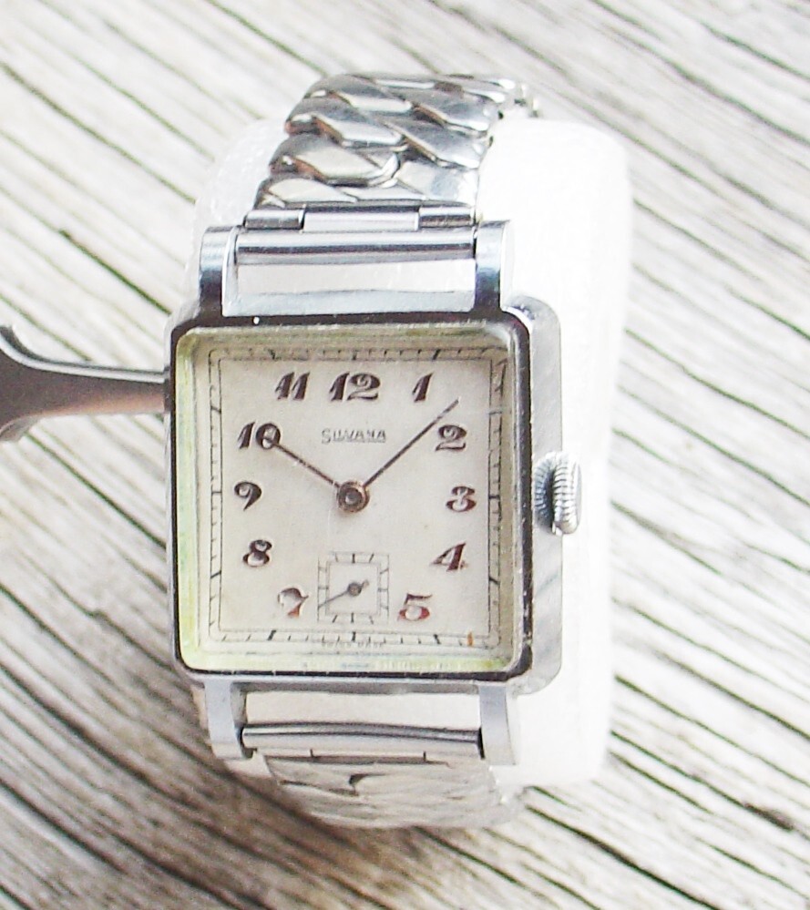 Antique Rary Vintage Swiss SILVANA Womens Watch 1930-1945 Serviced