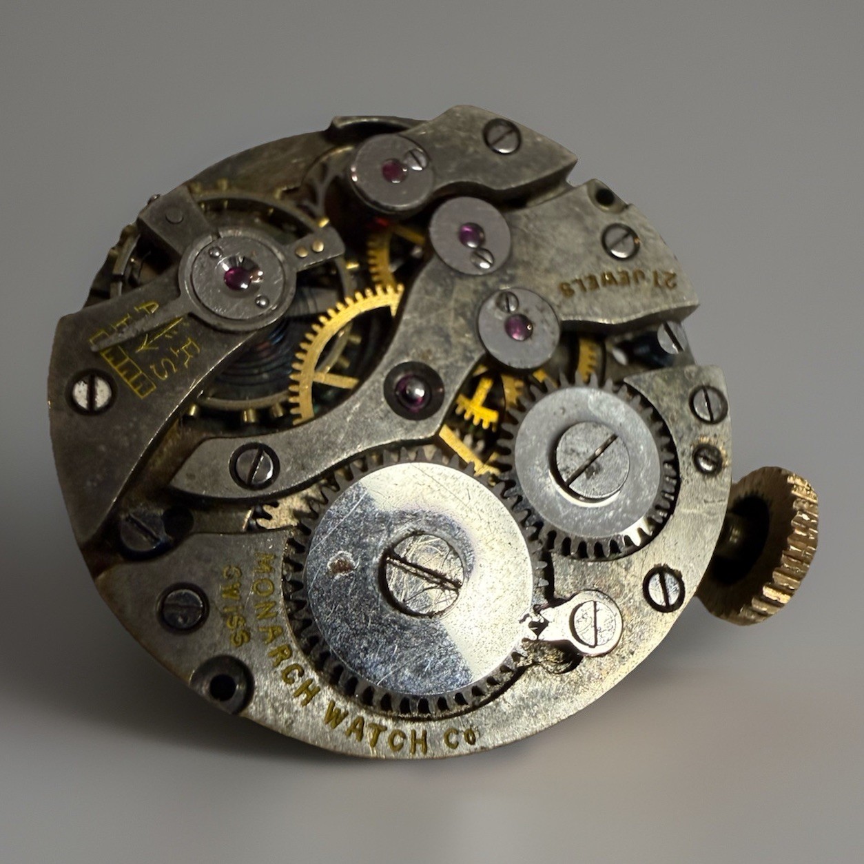 🔥⚙️ Monarch Watch Co 21 Jewel Swiss Movement KF180 – Project