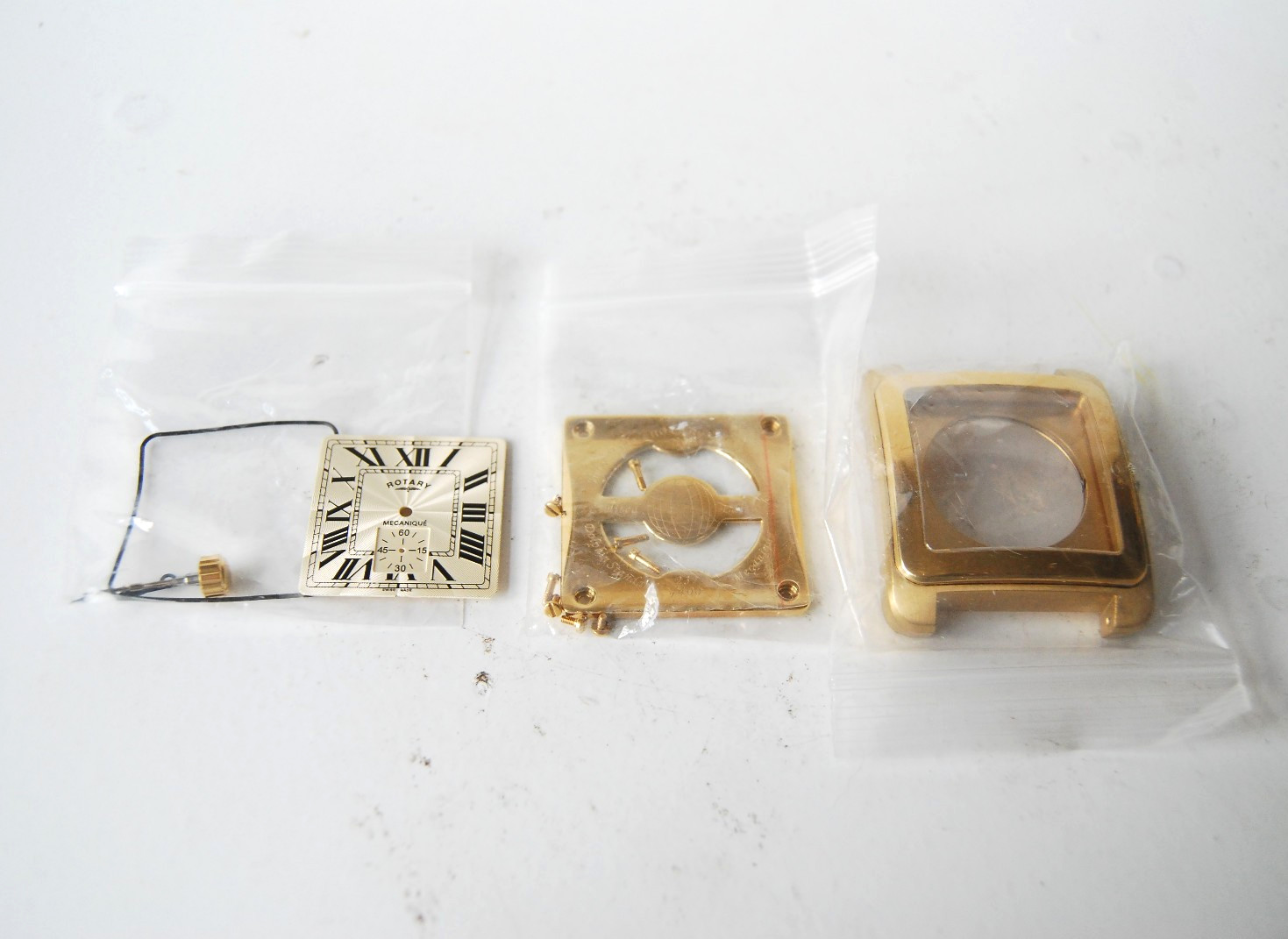 UNUSED ROTARY MECANIQUE LIMITED EDITION 232/400 – ALL PARTS -EX MOVEMENT & STRAP