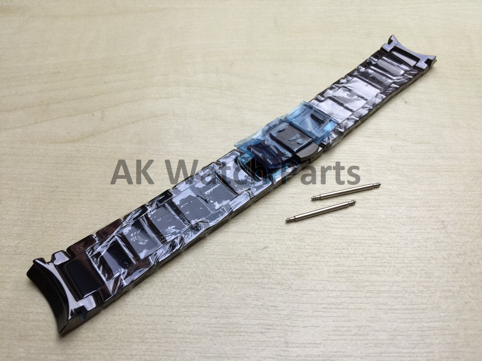 Two-Tone Ceramic Strap Fits Emporio Armani AR1451/AR1474 Band/Bracelet/Link
