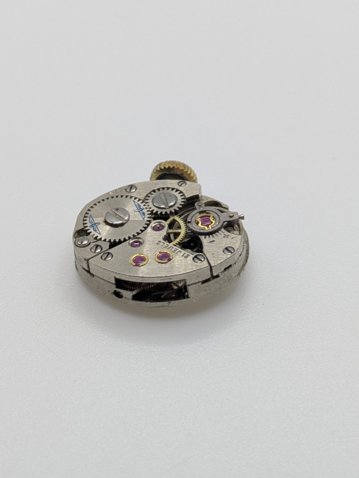 Rotary AS 1677 21 Jewels Manual Wind Watch Movement Swiss UNTESTED 15.6mm