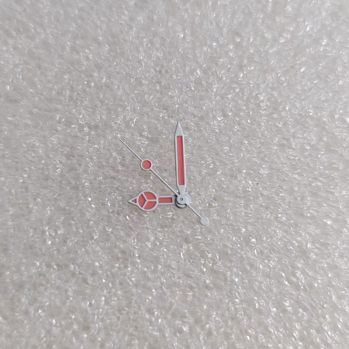 1 Set Watch Hand Pink Silver For Seiko NH35 NH36 Luminous 8×12.5×12.5mm