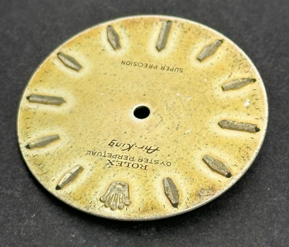 Vintage Rolex Oyster Perpetual Air King Super Precision Watch Dial
