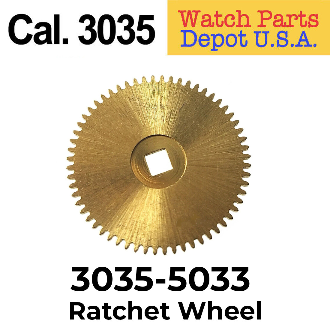Rolex Caliber 3035-5033 – Ratchet Wheel Replacement Parts SWISS MADE