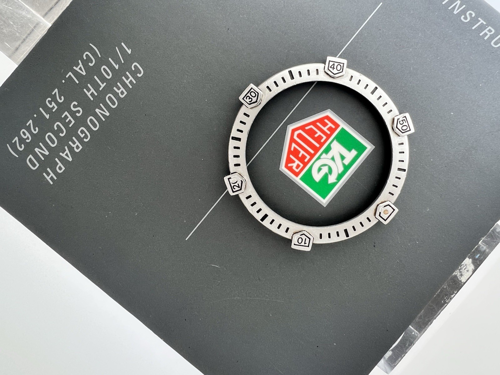 TAG Heuer Watch BEZEL DIVERS PROFESSIONAL 35 MM S/S w/ Ring Original Swiss Made