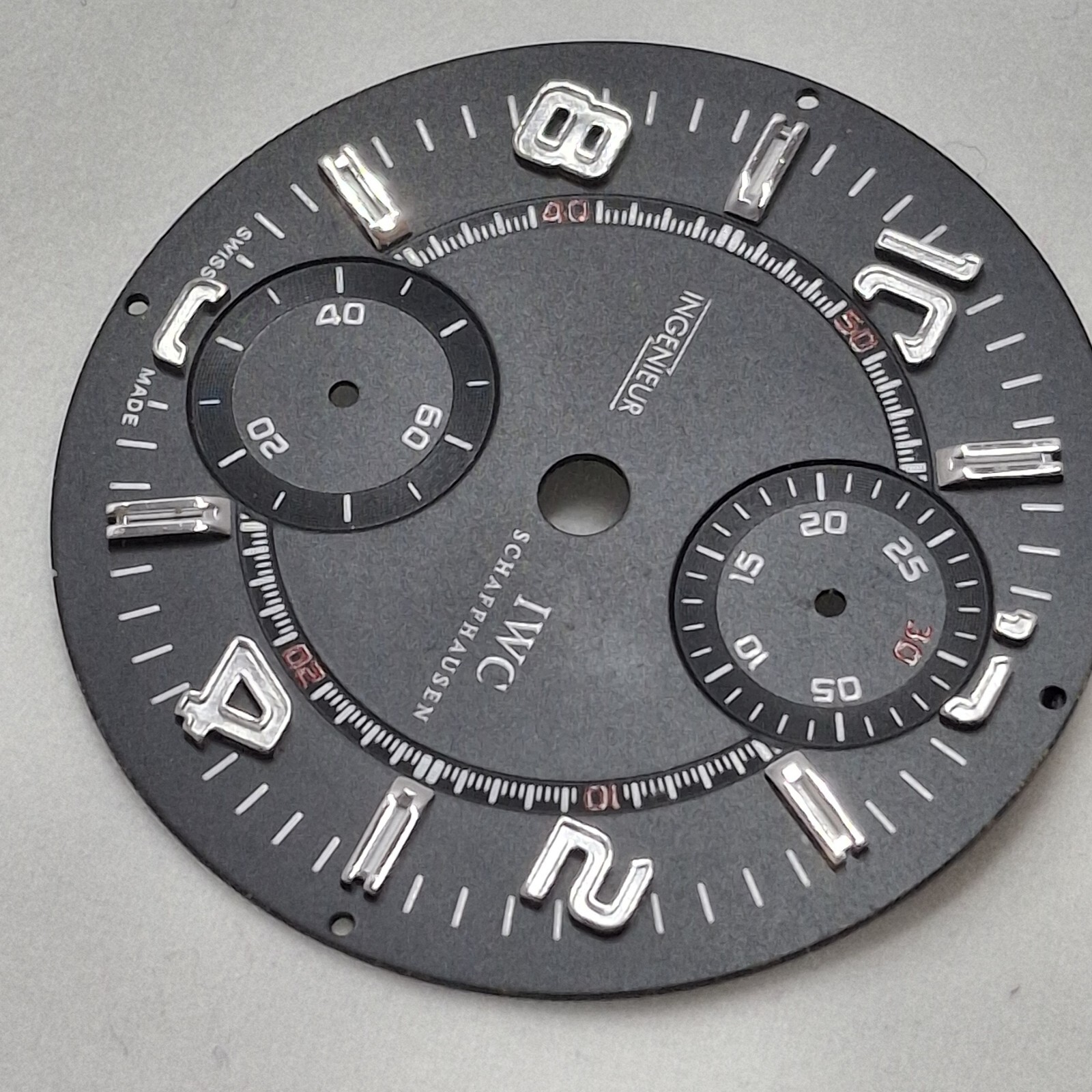IWC Watch Ingenieur Chronograph vintage dial 31mm PARTS Part Swiss #x6
