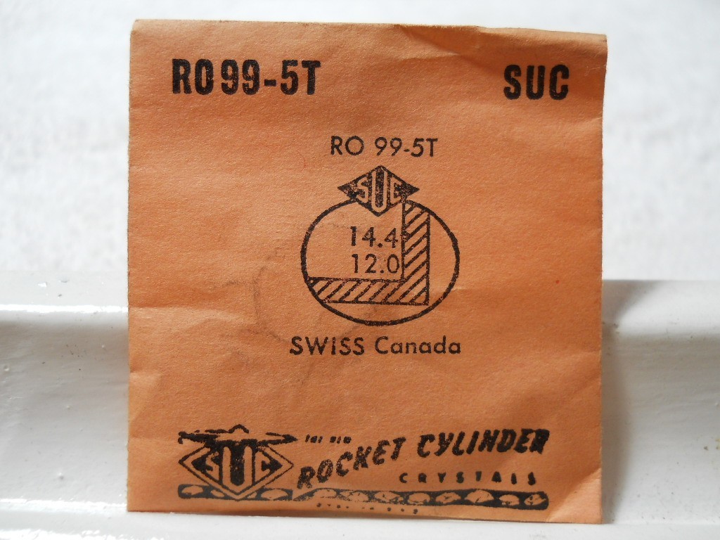SUC RO99-5T Watch Crystal For Swiss Canada – 24.4 x 12.0 mm Replacement / Repair